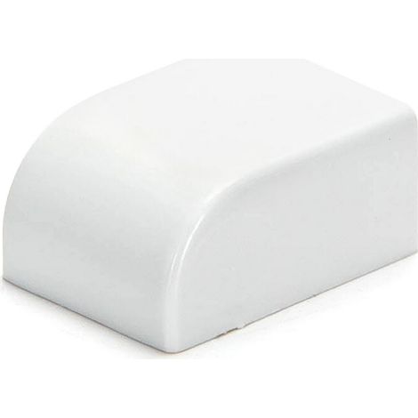 Terminale per Canalina 15x10mm bianca 4pz Aigostar (1/5)