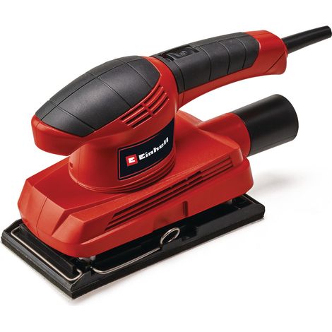 Einhell Ponceuse vibrante TC-OS 1520 (150 W, Pince de serrage, Conception compacte) Livré avec 3 feuilles abrasives 230 x 93 mm