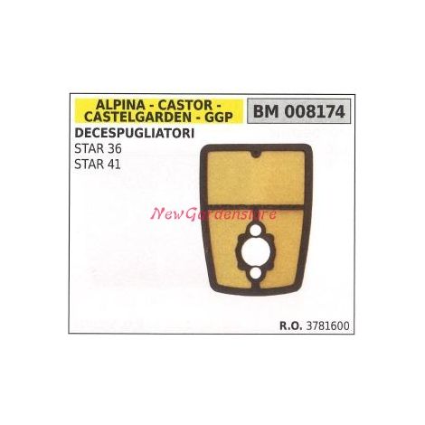 Filtro aria ALPINA motore decespugliatore STAR 36 41 008174