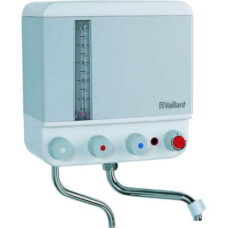 Vaillant VEK 5 L Kochendwassergerät 005122 2,4 kW 5 Liter, 345x265x165 weiß/hellgrau