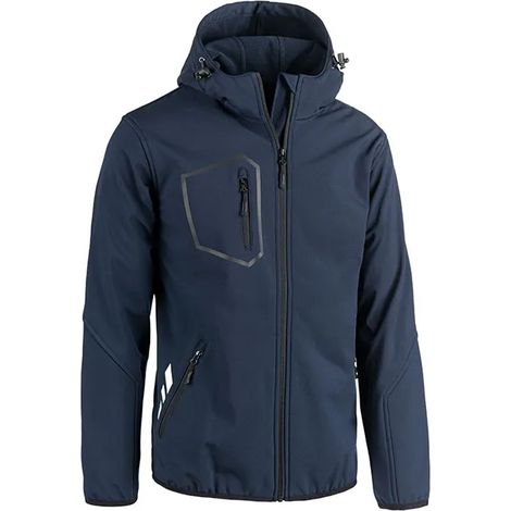GIUBBINO SOFTSHELL STREAM BLU NAVY