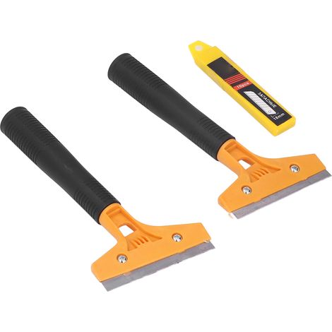 Lot de 12 Grattoirs à Lame pour Nettoyage, Kit d'Outils de Décollage pour Colle, Autocollant, Adhésif (1/5)