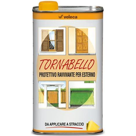 OLIO PER LEGNO PROTETTIVO RAVVIVANTE 750ML "TORNABELLO" VELECA