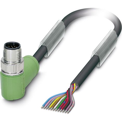 Phoenix Contact 1554814 Sensor-/Aktor-Steckverbinder, konfektioniert M12 Stecker, gewinkelt 1.50 m P