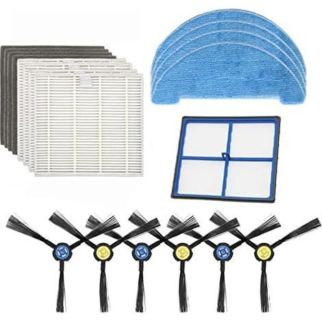 Lot de 6 filtres pour ECOVACS T30 PRO Omni pour Deebot T30 Max