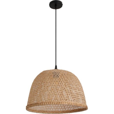 Lampada a sospensione Boho Bosu Kobi Shade 41 cm pendente nero 1xE27 Soffitto 1 pz. (1/4)