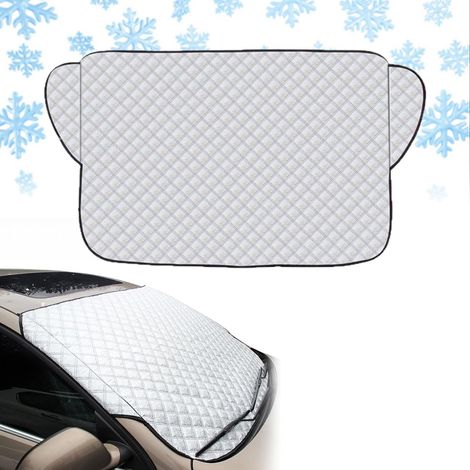 Couverture Pare Brise Voiture,Voiture Protege Pare Brise Givre,Bache Pare Brise Protection,Protege Pare Brise Hiver,Couverture Repliable Universelle pour Bache Anti Givre,Neige,Glace (1/5)