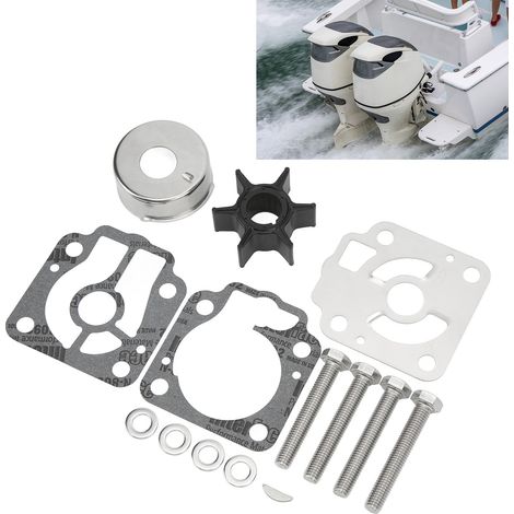 Kit de réparation de roue à aubes 14 pièces pour pompe à eau, compatible Nissan Tohatsu 40/50 HP, référence 3T5‑87322‑3