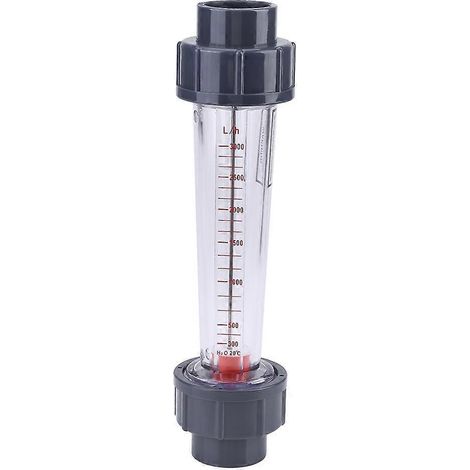Kunststoffrohr-Durchflussmesser LZS-25 300-3000L/H Wasserrotameter