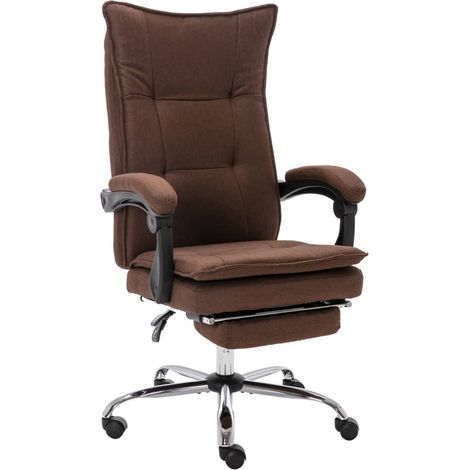 Chaise de bureau Marron Tissu (1/5)