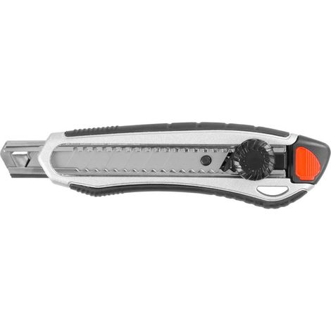 Messer Strend Pro UKX-8100-2, 18 mm, Abbrechmesser, mit Rad, Alu/Kunststoff (1/5)