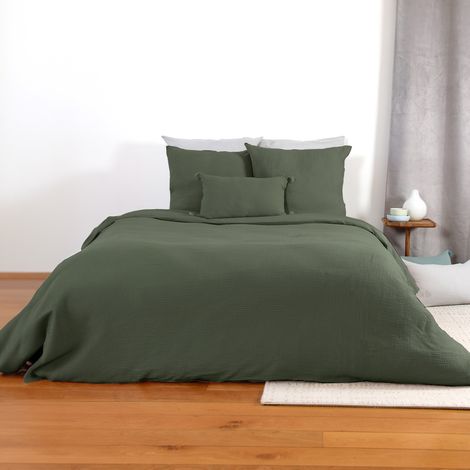 Parure de lit GAZGAZ double gaze de coton 260x240 cm (1/5)