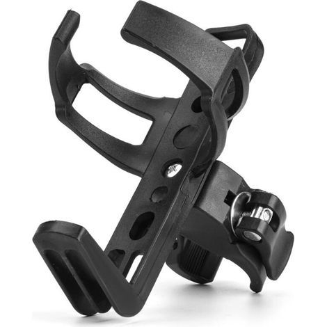 Portaborraccia universale in plastica resistente per bicicletta - Regolabile per mountain bike e bici da città, compatibile con borracce e bicchieri (1/5)
