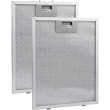 Lot de 2 filtres pour hotte aspirante, en maille métallique. (1/5)