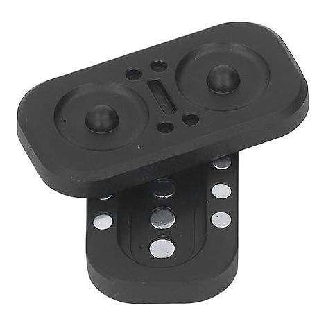 Curseur de Fidget de Hibou en Métal Soulageant la Pression, Jeu de Poussée de Doigt Magnétique pour Le Bureau à Domicile, Métal
