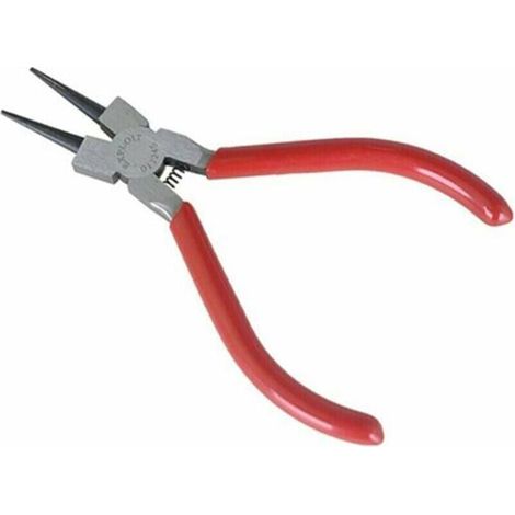 Pinze a punta tonda - Acciaio al carbonio - 5 pollici - 12x7 cm - Resistenti alla ruggine - Resistenti all'usura (1/4)