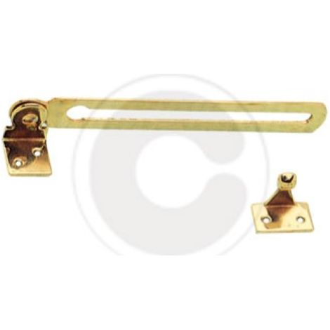 guide pour imposte de fenA tre en acier plaquA  laiton guides plaque d&39angle courbA e 180 mm