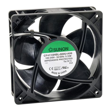 Ventilador axial Sunon cf4113hbl-1 5.1 W 120x120x38 mm