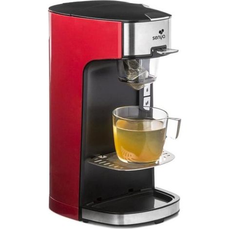 Théière senya Tea Time rouge 550 ml design moderne