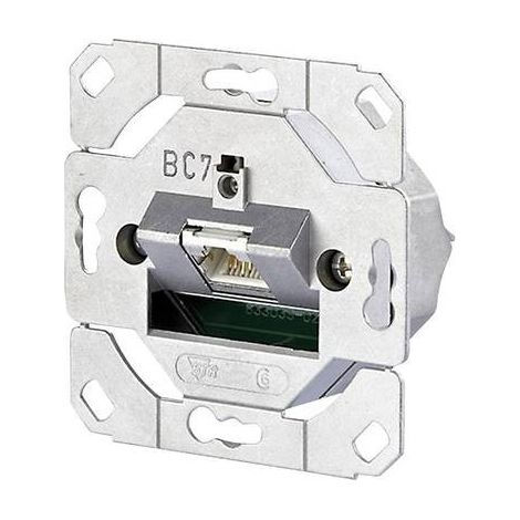 Metz Connect  Presa di rete Da parete CAT 6 1 Porta Metallo (1/3)