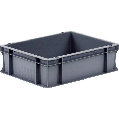 Novap – Bac de rangement gerbable 9L – Dimensions 400x300x120 mm – Polypropylène alimentaire – Norme européenne – 5101841
