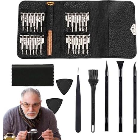 Kit Tournevis Pour Lunettes - D'outils De Réparation 2  D'ordinateur Outils D'entretien En Acier Téléphone,