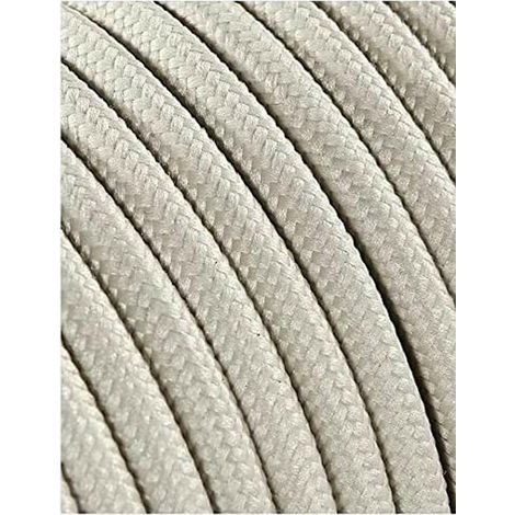 Edm câble électrique blanc 2 x 0,75 mm 5 mètres (1/2)