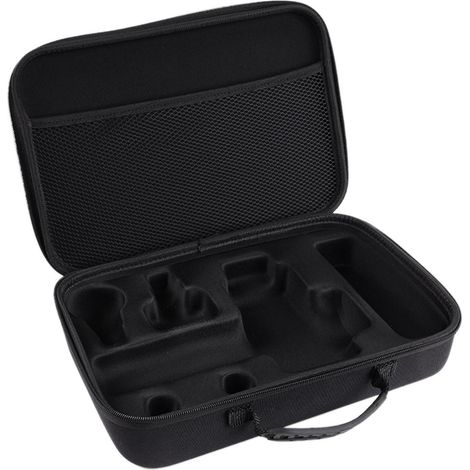Sac de transport pour pistolet de massage, étui EVA + tissu 600D, boîte antichoc pour 4 têtes de massage (1/5)