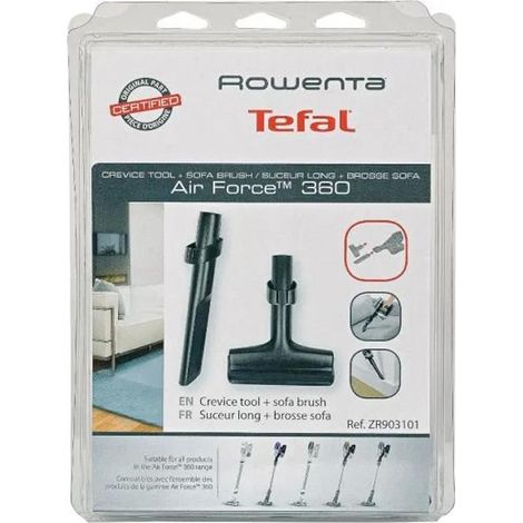 Rowenta Air Force 360 Zubehörset Schwarz für Staubsauger