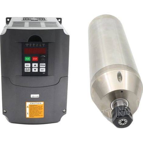 Motor de husillo, refrigerado por agua, de alto par, con variador de frecuencia ADD, 380 V-a (1/2)