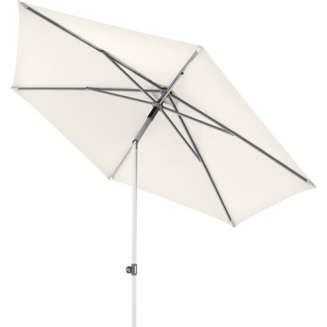 Doppler ACT 310 PUSH-UP Sonnenschirm ø 310 cm rund Mittelmastschirm Mittelstock 4 Farbvarianten 820 Natur