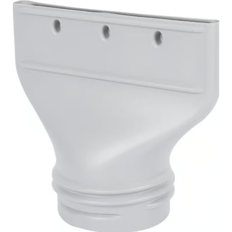 Adaptateur pour climatiseur de fenêtre, adaptateur pour tuyau plat de 130 mm/150 mm de diamètre, connecteur pour port d'évacuation (1/5)