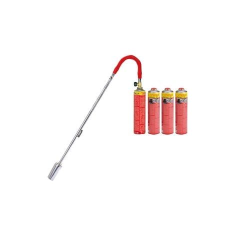 ROTHENBERGER Industrial Chalumeau plat Turbo Plus incl. 4x Multigas (600 ml chacun) - 1500005297