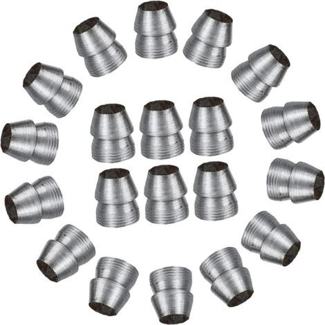 20-Piece Set of Round Metal Wedges for Reinforcing Hammer Handles, Sturdy Safety Wedges, Easy Installation for Repair Tools and Camping