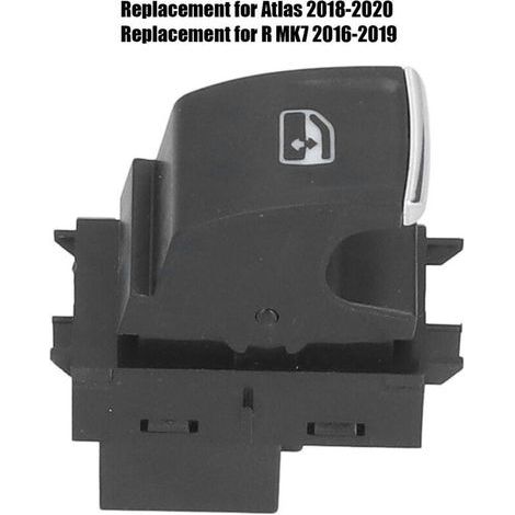 Interrupteur de commande de lève-vitre de portière de voiture 5G0 959 855L, pièce de rechange pour R MK7 2016-2019 (1/3)