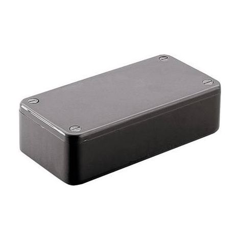 Hammond 1591CBK caja universal negra 120x65x40 mm