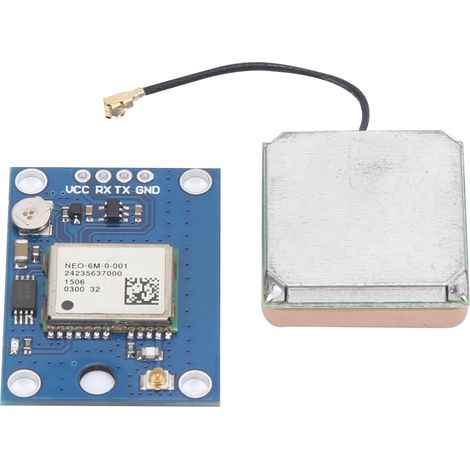 Module GPS GY-NEO6MV2 avec EEPROM pour APM2.5 MWC, antenne IPX renforcée, composants contrôle de vol, grande réception, pièces drone (1/5)