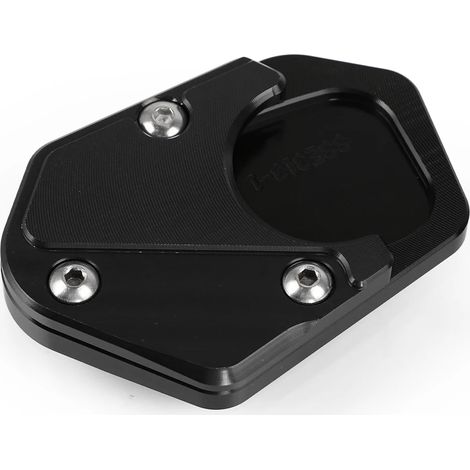 (Noir sans logo) Rehausseur de béquille latérale pour moto CFMOTO 450SR (2022-2023) avec repose-pieds, compatible avec les modèles Maxpower 2022 et 2023. (1/4)