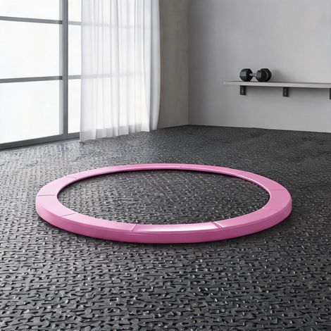 Protection de bord pour trampoline Ø366 cm résistante et rosa (1/5)