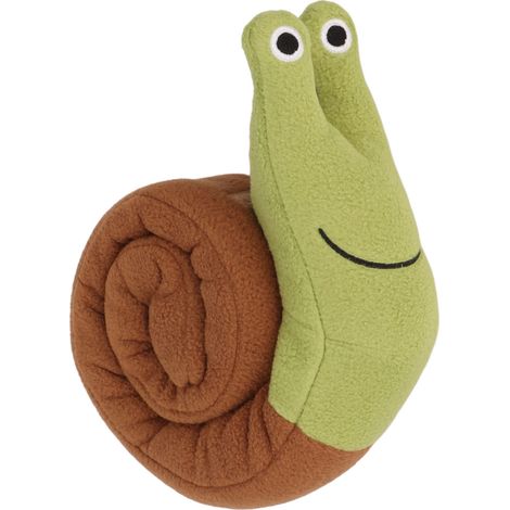 Jouets pour chiens en forme d'escargot qui couinent, puzzle de dentition en polyester, jouets à mâcher interactifs pour chiots (1/5)