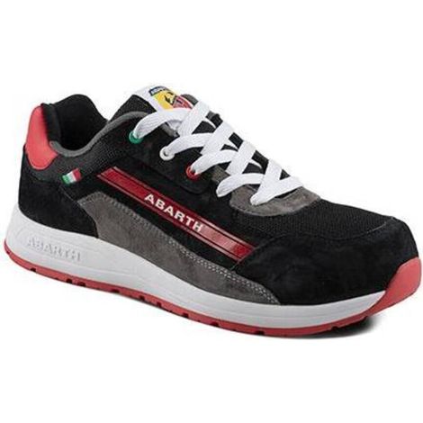 Zapato seguridad s3 abarth 595 negro / rojo talla 42 (1/4)