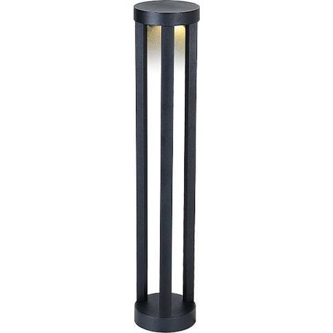 Lampada da giardino solare 3 facce giardino h.80cm 2w 4000k venere io67132
