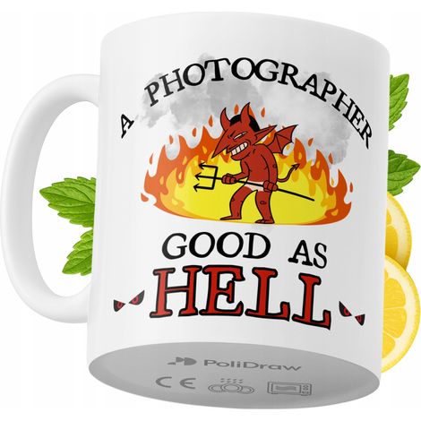 Tazza divertente e umoristica per fotografi, ideale per caffè e tè, con grafica e testo divertenti. Perfetta per compleanni, onomastici e festività. Tazza premium per occasioni speciali, per casa, uff (1/5)