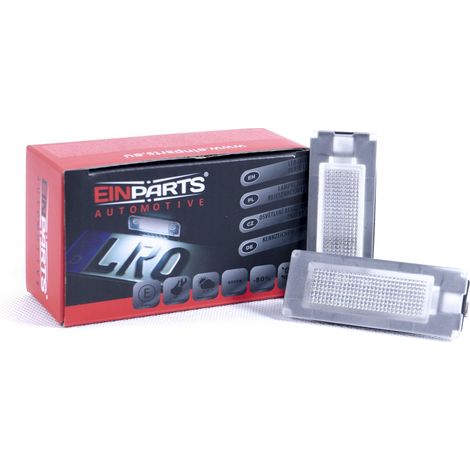 Luci targa a LED 6000K Bianco freddo 12V CANBUS per Peugeot Boxer Citroen Jumper Fiat Ducato (1/5)