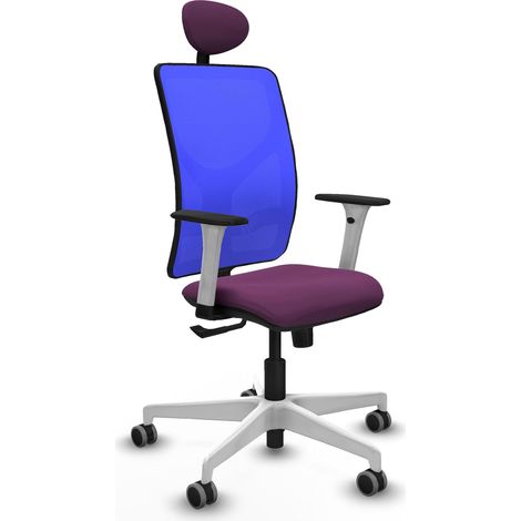 Bürostuhl piqueras y crespo Motilla weiß hoher dichte schaum (1/2)