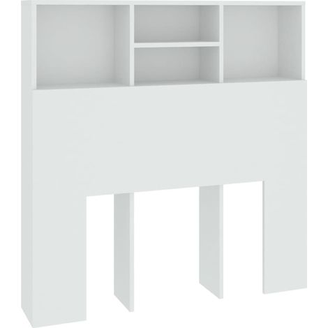 Maison Exclusive - Mueble cabecero blanco 100x19x103,5 cm