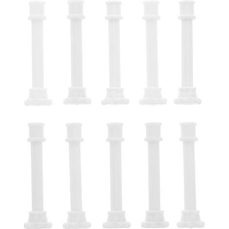 10 Stück Mini -römische Säulenmodell Mini-Statuen römischer Säulen Mikrolandschaftssäule
