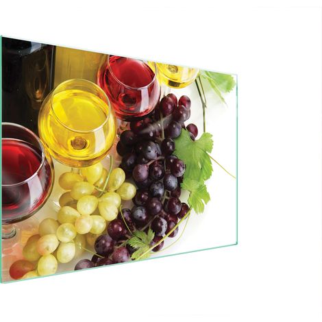 PLAQUE DE PROTECTION EN VERRE POUR POÊLE 70x52 WINE (1/5)