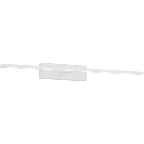 Merano Diego Miroir Salle De Bain Sur Miroir Blanc Sable Aluminium LED 20W 1615Lm 3000K IP44