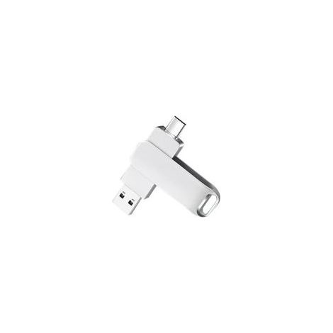 64 GB USB-Stick, USB 3.0, USB-C mit Typ-C-Anschluss für Computer/Laptop/Android, für Fotos/Videos/Musik/Dateien (1/5)